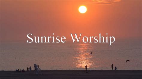 🎵morning Worship At The Beach Sunrise Worship Christian Music