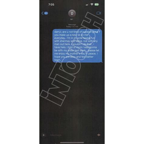 See Halle Bailey’s Alleged Text to DDG Being Used as Evidence in Court