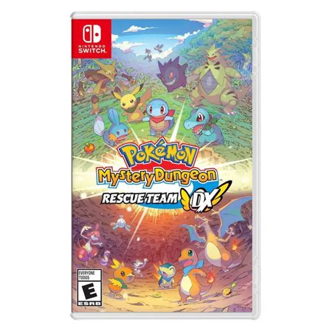 Nintendo Pokemon Mystery Dungeon: Rescue Team Dx Switch Game – Design Info