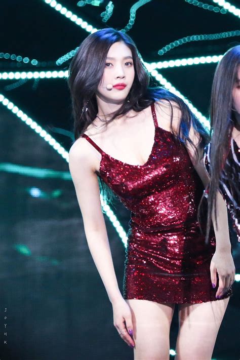 Joy Redvelvet 조이 레드벨벳 Red Velvet Dress Red Velvet Joy Red Dress Kpop Fashion Outfits