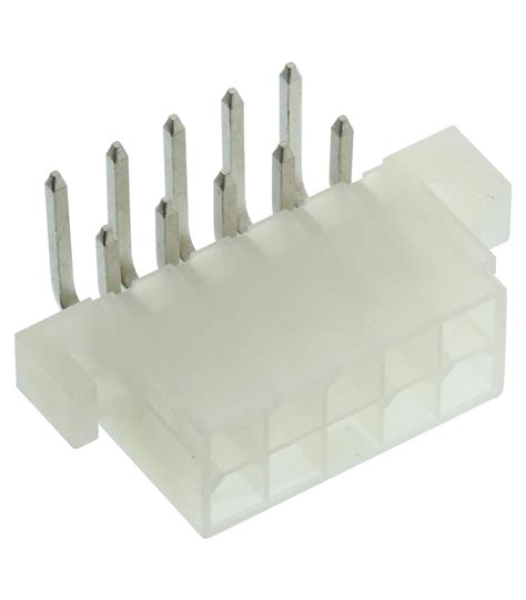 Ficha Molex Mini Fit Jr 10 Pinos PCB 90º