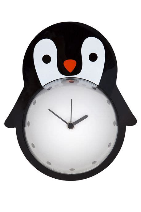 Penguin Wall Clock Via Dtll Clock Buy Ts Online Homewares Online