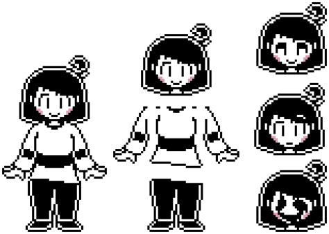 Pixilart - Chara sprite V3 by Lekitu