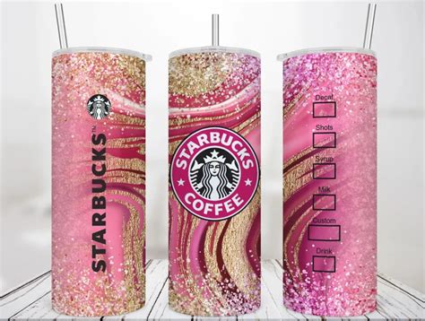 Starbucks Inspired 20oz Skinny Tumbler - Custom Craft Zone