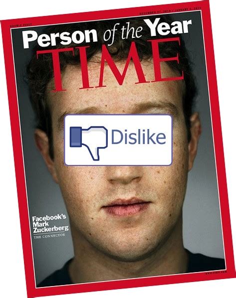 mark zuckerberg  time magazines person   year wheres