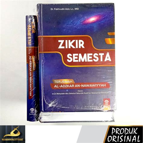 Jual Buku Zikir Semesta Terjemah Al Adzkar An Nawawiyyah Dr