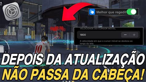 Atualizada Depois Da AtualizaÇao⚙️ A Melhor Sensibilidade Para Subir