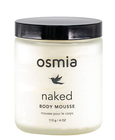 Naked Body Mousse Osmia Organics LLC Body Care Skintory