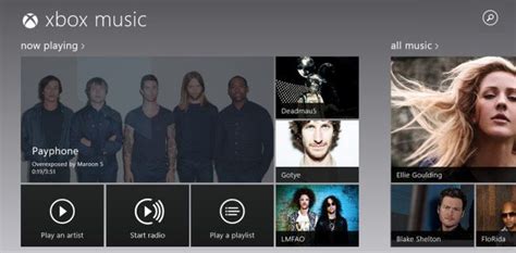 Xbox Music Ascolto Senza Login E Ricerca In App Webnews