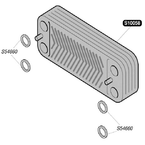 JOINTS POUR ÉCHANGEUR SAUNIER DUVAL