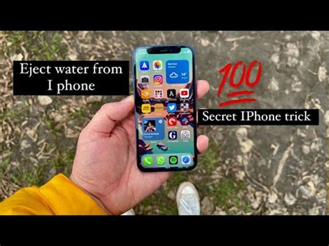 How To Add Water Eject Shortcut On I Phone Secret Water Eject Process