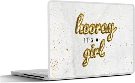 Laptop Sticker 10 1 Inch Spreuken Meisje Hooray Its A Girl