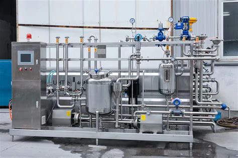 Professional Uht Milk Pasteurization Machine Continuous Sterilizer Milk