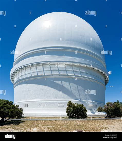 The dome of the 200 inch Hale Telescope at the Palomar Observatory, San Diego County, California ...