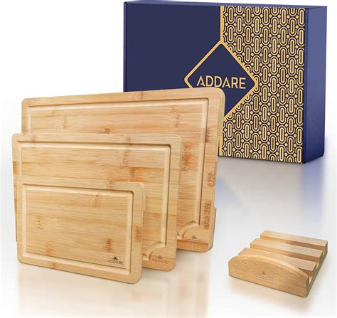 Addare Tablas Para Picar De Bamb Gruesas De Madera Para Cocina Juego