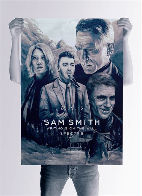 James Bond Spectre & Sam Smith Promotion Poster :: Behance