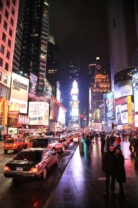 Free Images : outdoor, night, city, urban, advertising, manhattan ...