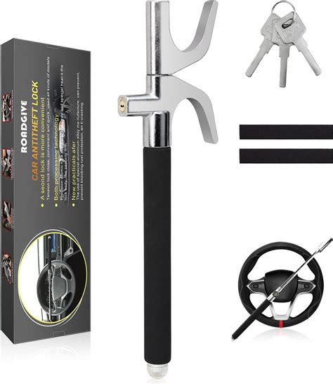 Amazon Car Steering Wheel Lock Run Se Heavy Duty Anti Theft