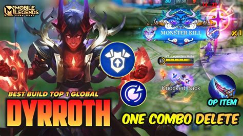 New Revamped Dyrroth Best Combo Revamped Dyrroth Advance Server