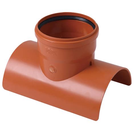 Era UPVC PVC Plastic Drainage Fittings With Gasket 90 Degree Saddle