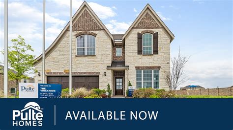 New Home Now Available In Dallas The Vineyards Lexington Pulte