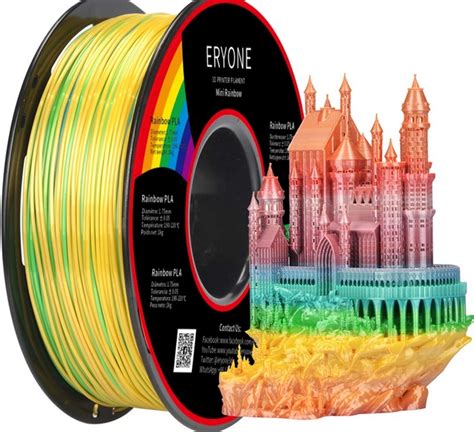 Nr 5 Filament Rainbow PLA Wenn Ihre 3D Gedruckten Teilen Schichten