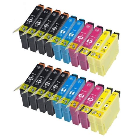 KIT 20 CARTUCCE EPSON T1291 T1292 T1293 T1294 BX42 BX305 BX525 BX625