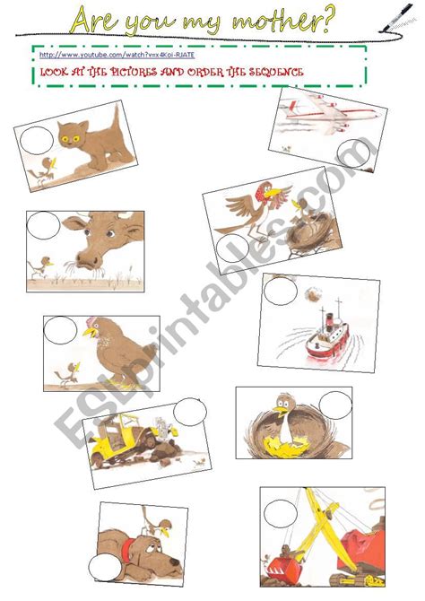 Are You My Mother Printables