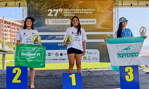 Pernambucana conquista três medalhas de ouro em Campeonato Brasileiro