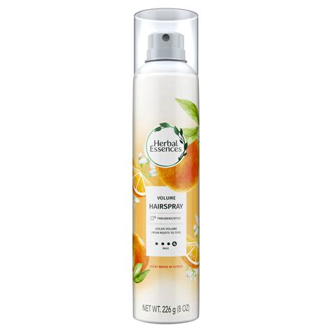 Herbal Essences Volumizing Hairspray Alcohol Free Touchable Maximum Hold 24 Hour 8 Fl Oz