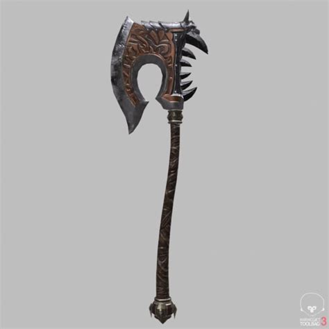 Gorehowl axe 3D - TurboSquid 1187320