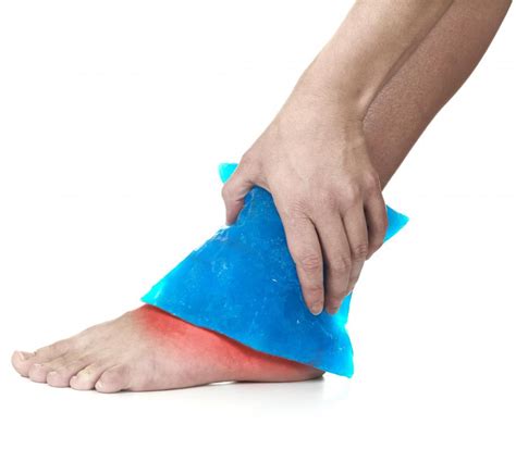 **Ankle Ice: The Frozen Path to Recovery**
