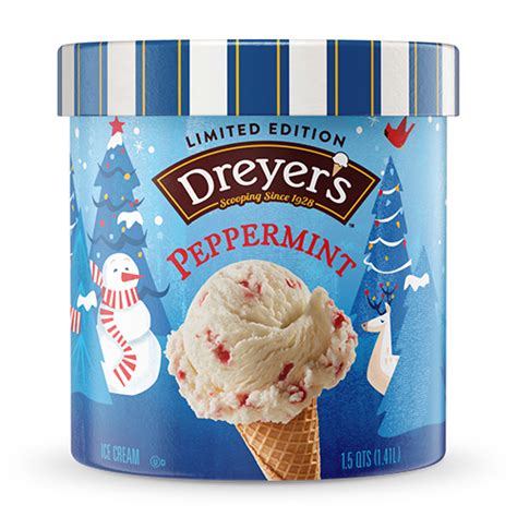 **Dreyers Peppermint Ice Cream: An Ode to a Timeless Classic**