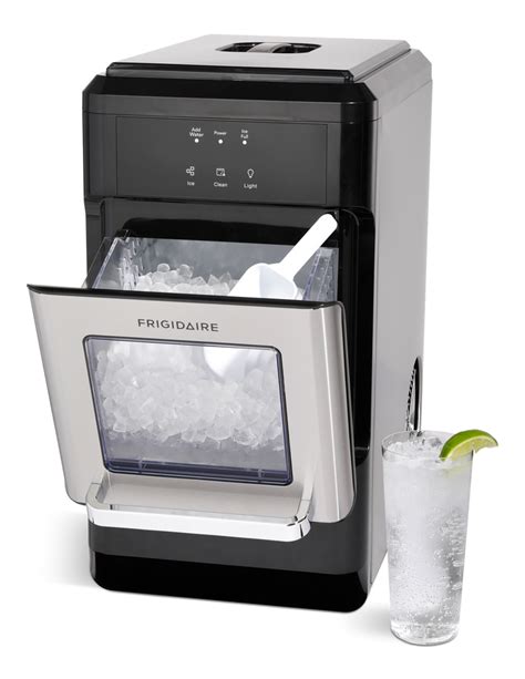**Escape the Ice Age with Frigidaire Crunchy Chewable Nugget Ice Maker: An Oasis for Ice Lovers**