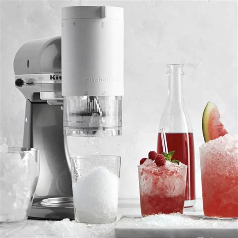 **Go Beyond Ice Cream: Embark on a Shave Ice Adventure with Your KitchenAid Attachment!**