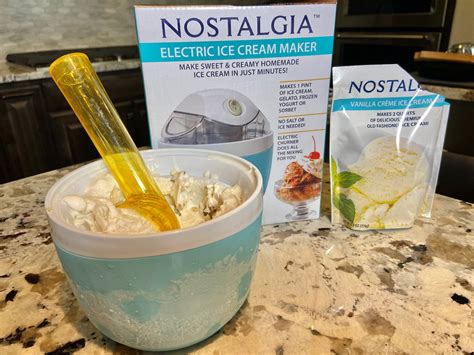 **Nostalgia Electric Ice Cream Maker Cookbook: A Recipe for Sweet Memories**