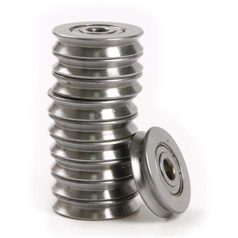 **Pulley Wheels with Bearings: An Ode to Smooth and Silent Motion**