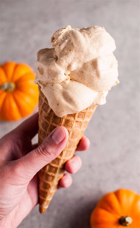 **Pumpkin Ice Cream Recipe Without Machine: A Delightful Fall Treat**