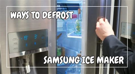 **Samsung Defrost Ice Maker: Your Ultimate Guide to Refreshing Hydration**