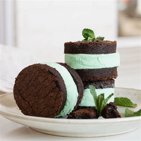 **The Enchanting World of Mint Ice Cream Sandwiches**
