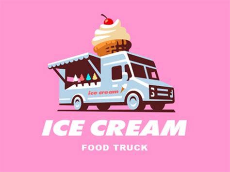 **The Ice Cream Truck Logo: A Symbol of Joy and Nostalgia**