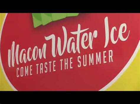**The Macon Water Ice: A Story of Sweetness and Resilience**