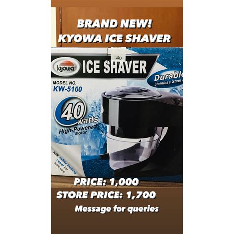 **Unlock the Refreshing Power of Kyowa Ice Shavers: A Comprehensive Guide to Price and Value**