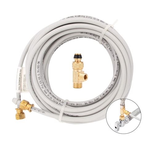 **Upgrade Your Ice Maker with the Unbeatable Ice Maker Water Line Brass Tube Fitting**