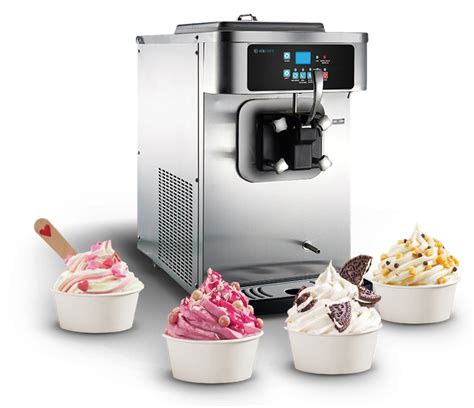¡Celebra tu cumpleaños con estilo: alquila una máquina de helados soft!