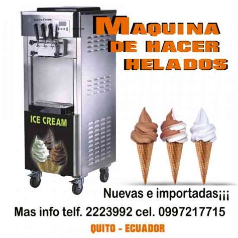 ¡Descubre el dulce mundo de las maquinas de helados quito!
