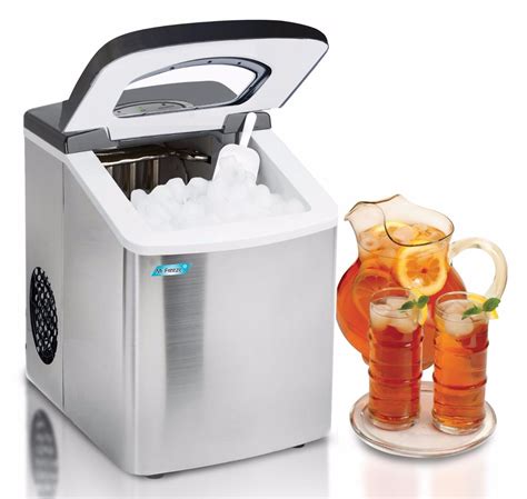 ¡Máquina de hielo en cubos: El secreto para bebidas refrescantes y un estilo de vida saludable!