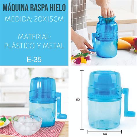 ¡Siente la magia helada con la Maquina Raspa Hielo!