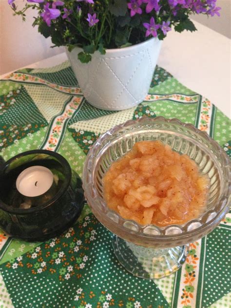 Äppelkompott utan socker – den perfekta efterrätten