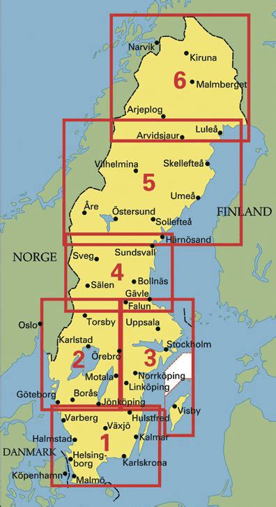 Östra Svealand Karta: Din guide till den vackra östra regionen i Sverige